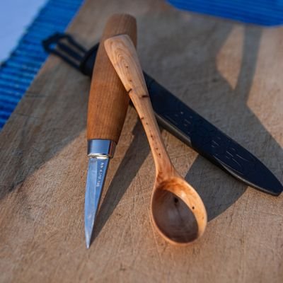 Wooden Spoon Knife & Board Set