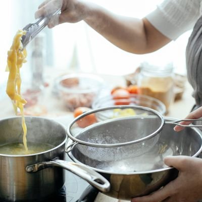 Stainless Steel Pasta Strainer